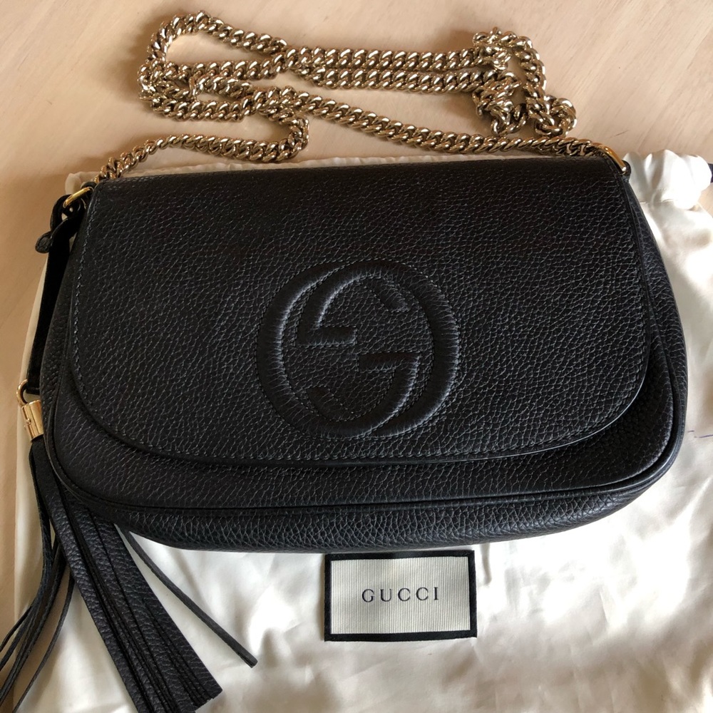Gucci Soho Chain Crossbody.
